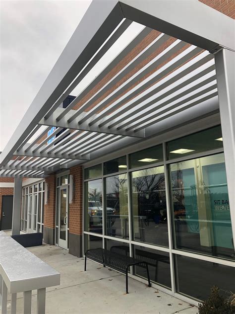 prefabricated awning systems commercial